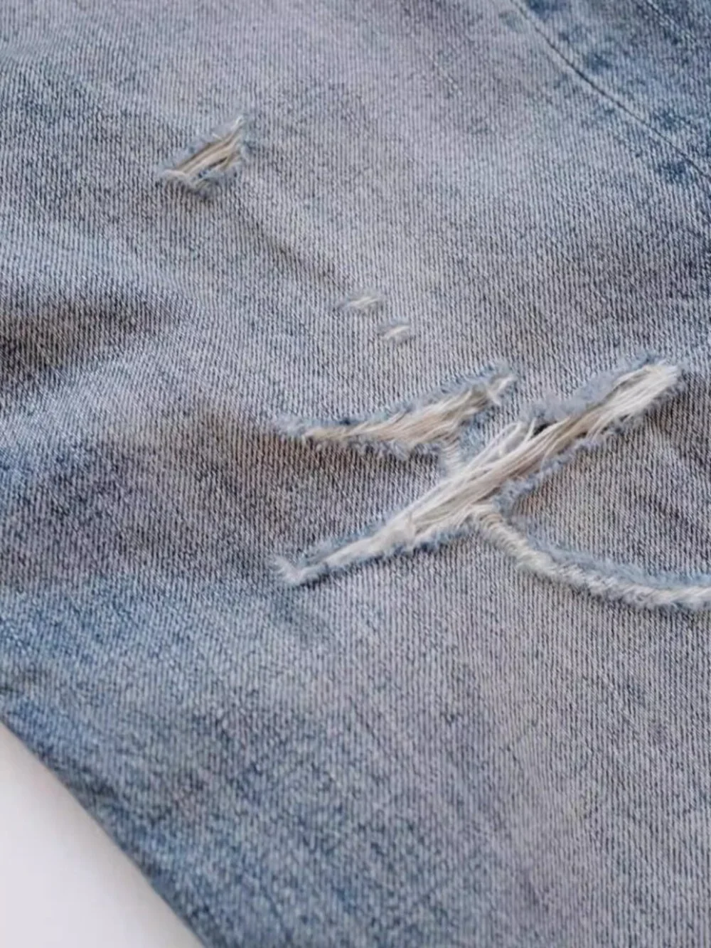 NWT R13 Crossover Jean 26/27 Leo Blue Boyfriend Classic - Picture 10 of 12